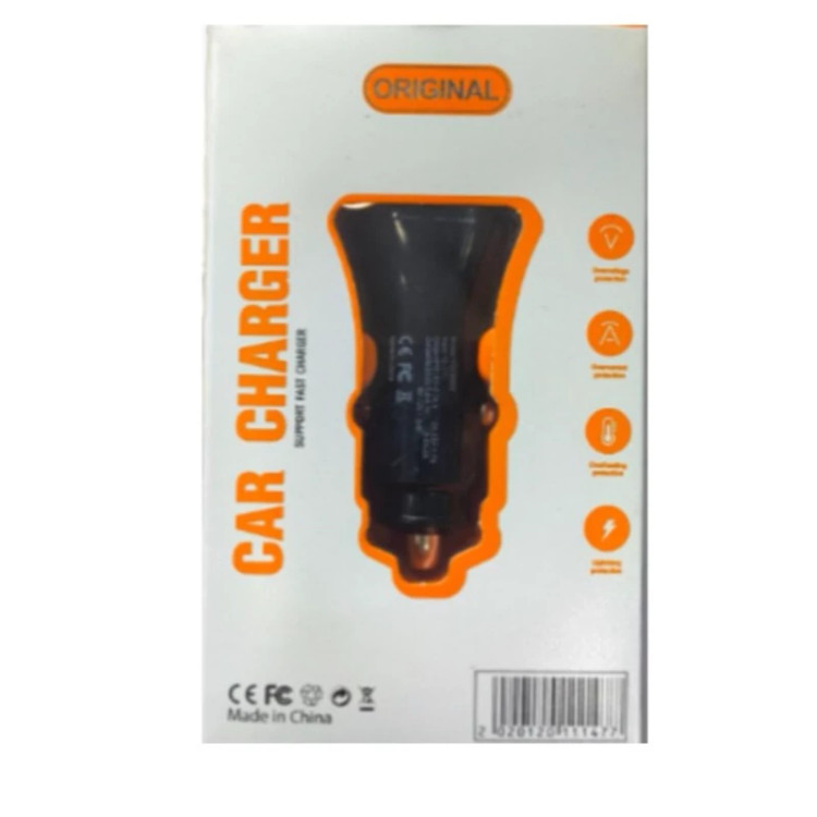 شارژر فندکی فست شارژ 38وات ORIGINAL مدل CC-64