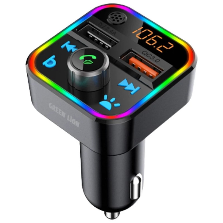 شارژر فندکی وFM پلیر گرین لاین 30W و مدل 1397