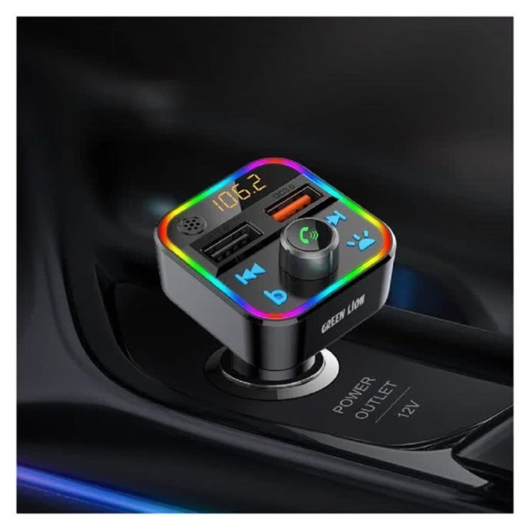 شارژر فندکی وFM پلیر گرین لاین 30W و مدل 1397